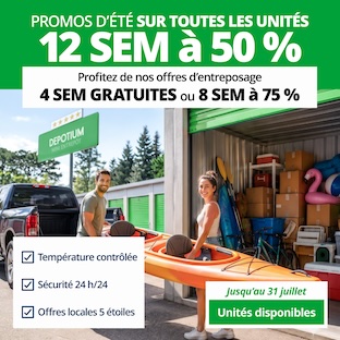 Depotium Mini Entrepôt - Brossard Promotion