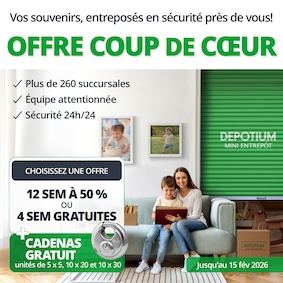 Depotium Mini Entrepôt - Brossard Promotion