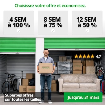 Depotium Mini Entrepôt - Brossard Promotion