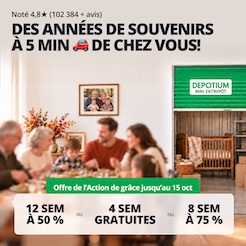 Depotium Mini Entrepôt - Brossard Promotion